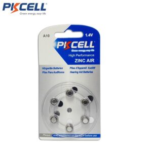 Size 10 Hearing aid Battery A10 P10 6 Pcs (6 Pcs)