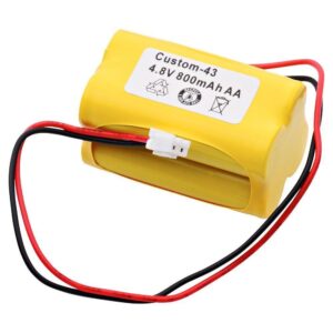 Replacement Emergency Light Battery for Exit Light Co BAA-48R and More