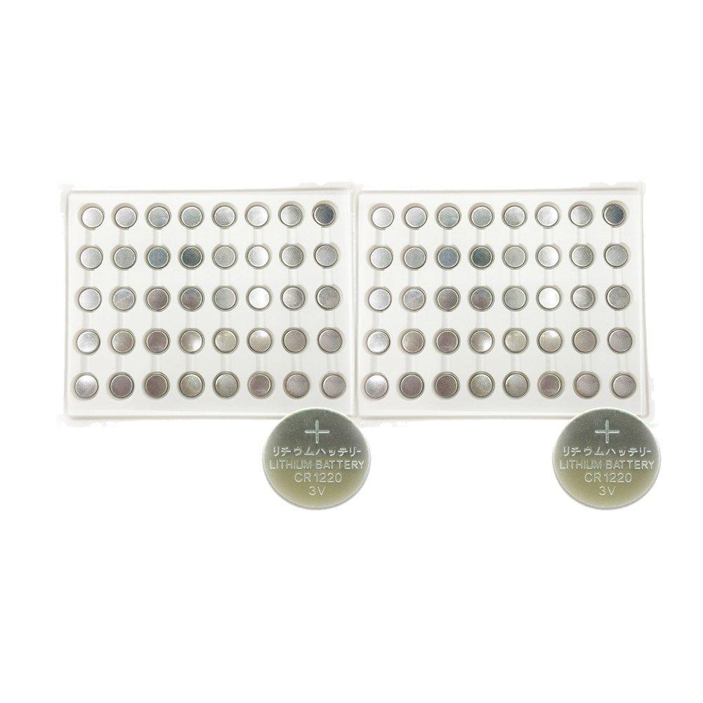 CR1220 3V Lithium Coin Cell Watch Batteries 80pcs