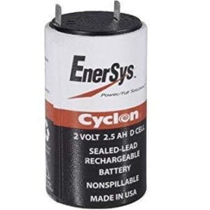 EnerSys Cyclon 2V 2.5ah Sealed Lead Acid D Cell (0810-0004)