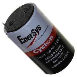 BATTERY LEAD ACID 2V 5AH, (Pack of 50) (0800-0004)