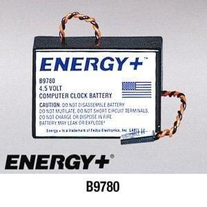 FedCo Batteries Compatible with ENERGY B9780 Alkaline Battery Pack For Clock Memory Support
