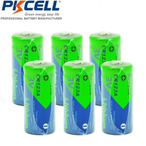 CR123A CR17345 16340 3V 1500mAh Lithium Battery 6 Pack PK CELL
