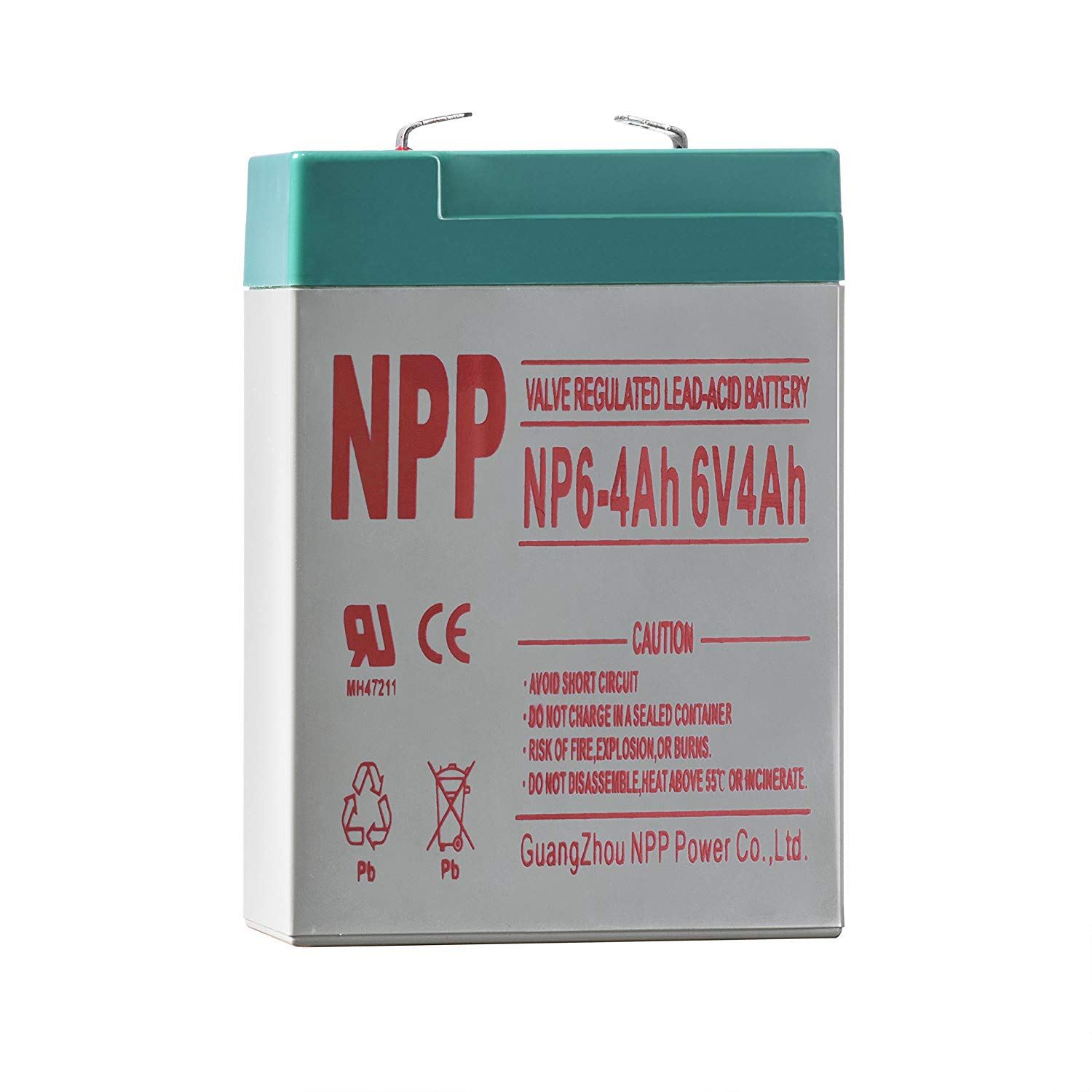 NPP-NP6-4Ah-Sealed-Lead-Acid-6Volt-4Ah-Battery-With-F1-Style-Terminals2pcs-B01HSRGNLM-3.jpg