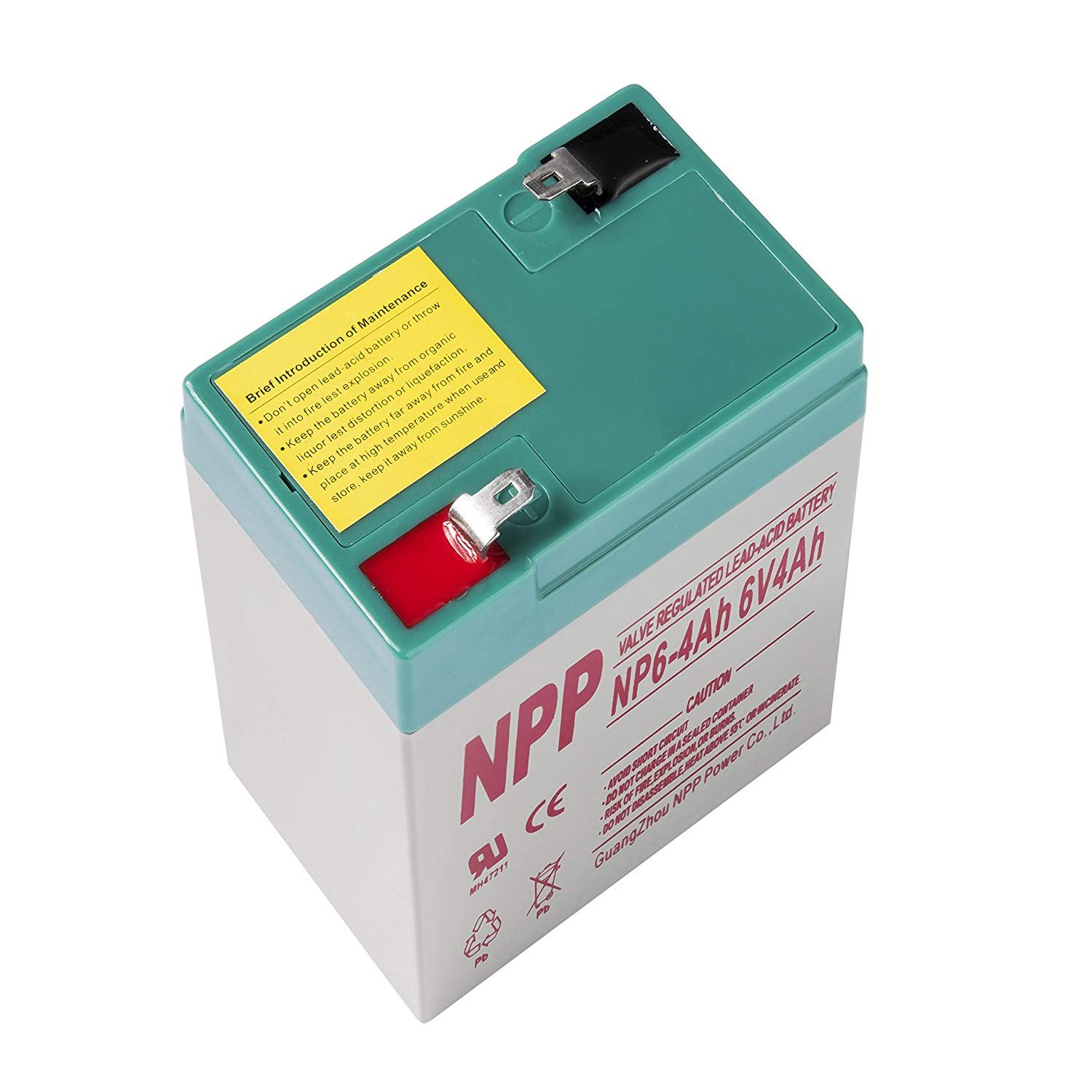NPP-NP6-4Ah-Sealed-Lead-Acid-6Volt-4Ah-Battery-With-F1-Style-Terminals2pcs-B01HSRGNLM-4.jpg