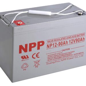 NPP NP12-90Ah Rechargeable Sealed Lead Acid 12V 90 Ah Battery with Button Style Terminals