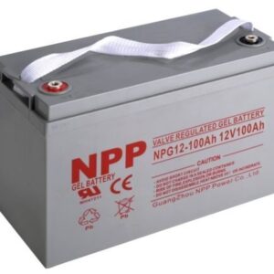 NPP NPG12-100Ah Rechargeable Gel Deep Cycle 12V 100 Ah Battery