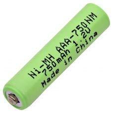 AAA-750NM Nickel 1.2 V 750 mAh AAA Rechargeable Battery