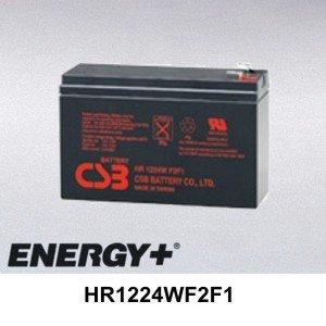 FedCo Batteries Compatible with CSB HR1224WF2F1 6400mAh Sealed Lead Acid Battery For Standby And Main Power Applications