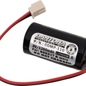 COMP-110 Dantona CMOS/BIOS, Programmable Logic Controller (PLC) Lithium, Lithium Carbon Monofloride (BR) 3 Volts Battery