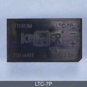 FedCo Batteries Compatible with EaglePicher LTC-7P EaglePicher Keeper Specialty Battery - 3.5V, 750mAh