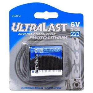 ULTRALAST 223 ULCRP2 6V 1300 MAH PHOTO LITHIUM
