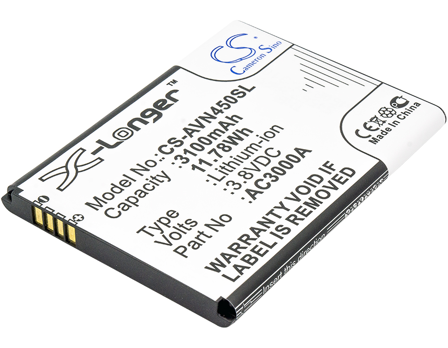 Archos 45 Neon AC3000A AC3000B Replacement Battery 3100mAh