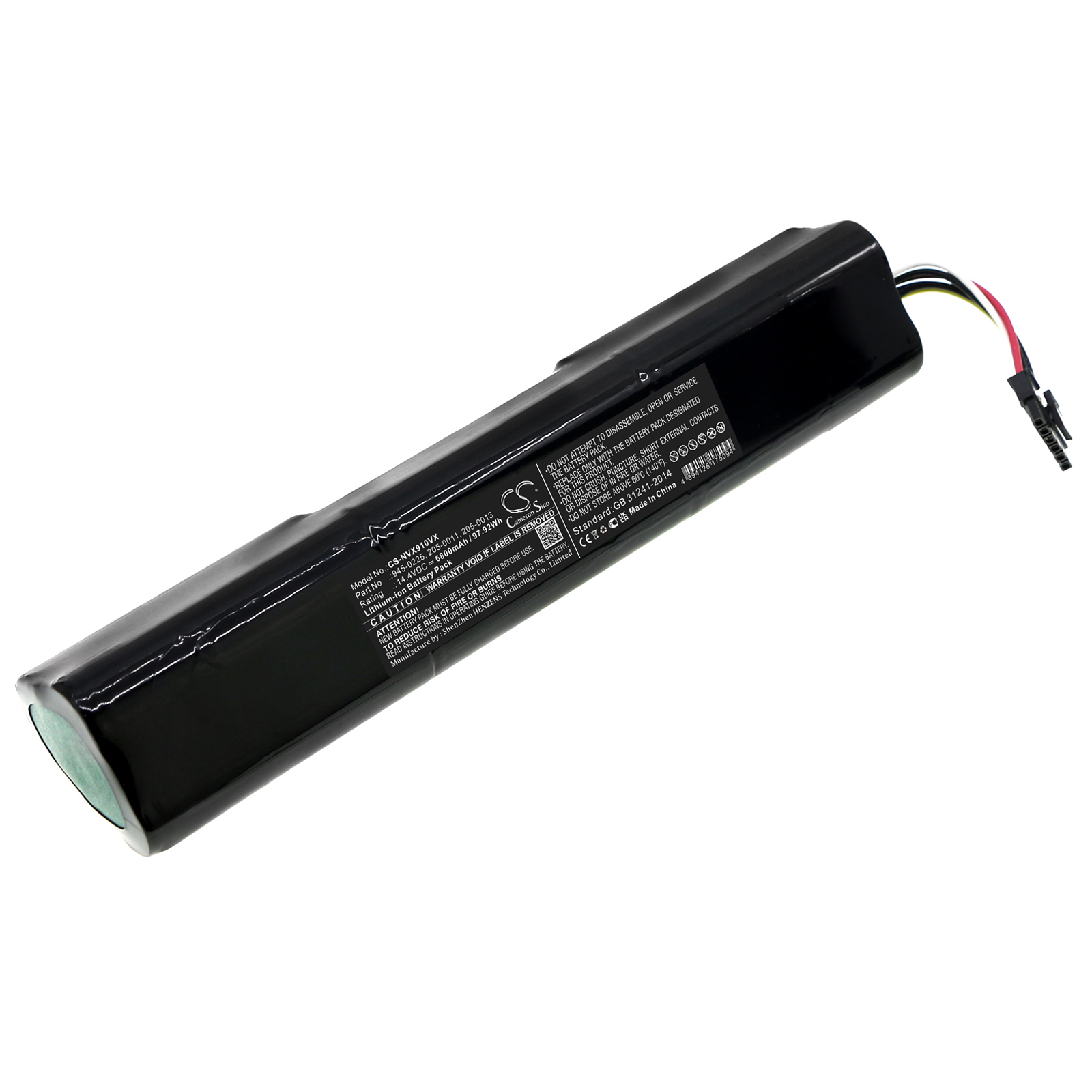 Neato 0810841012076 Vacuum Replacement Battery 14.4V 6800mAh