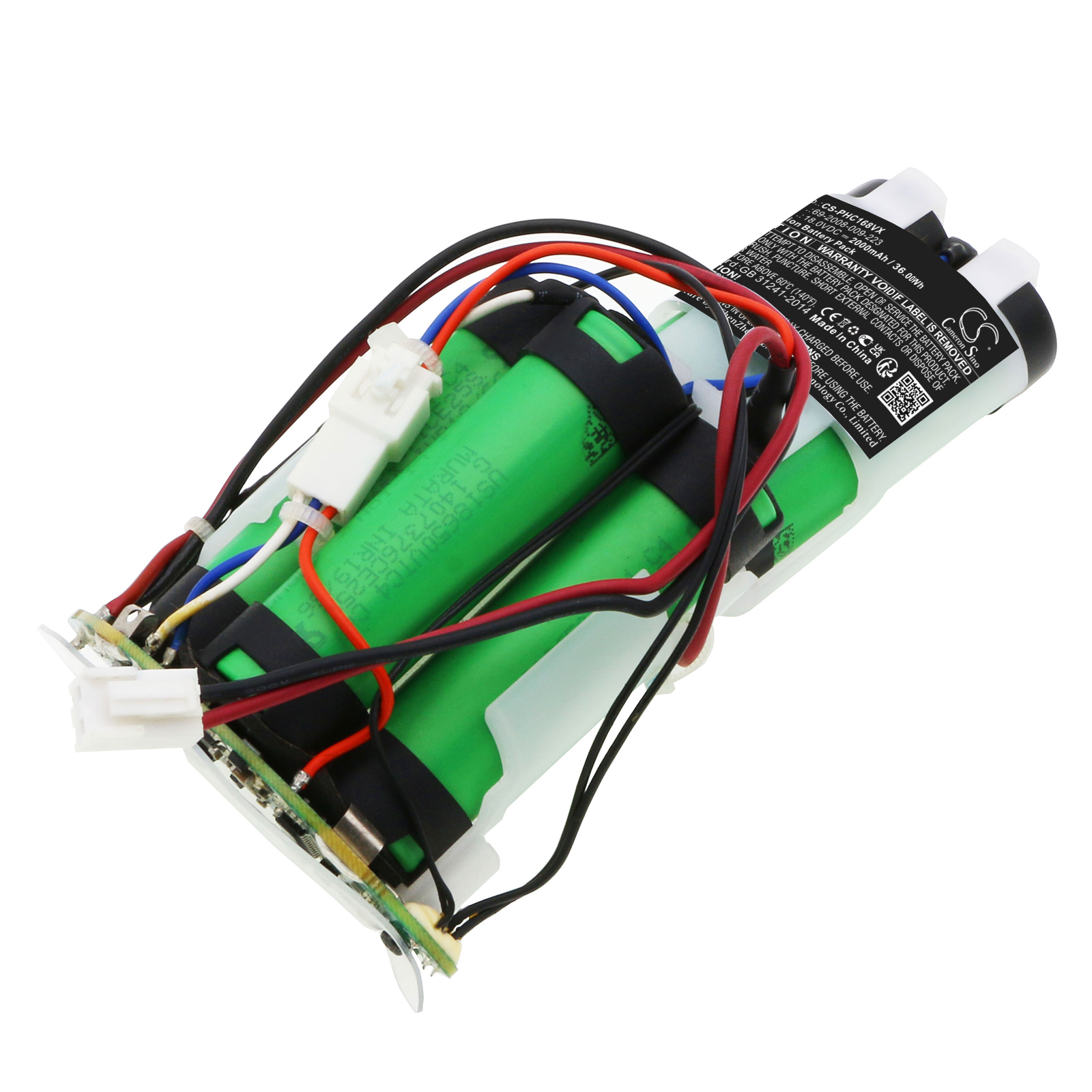 Philips 300003446941 Vacuum Replacement Battery 2000mAh