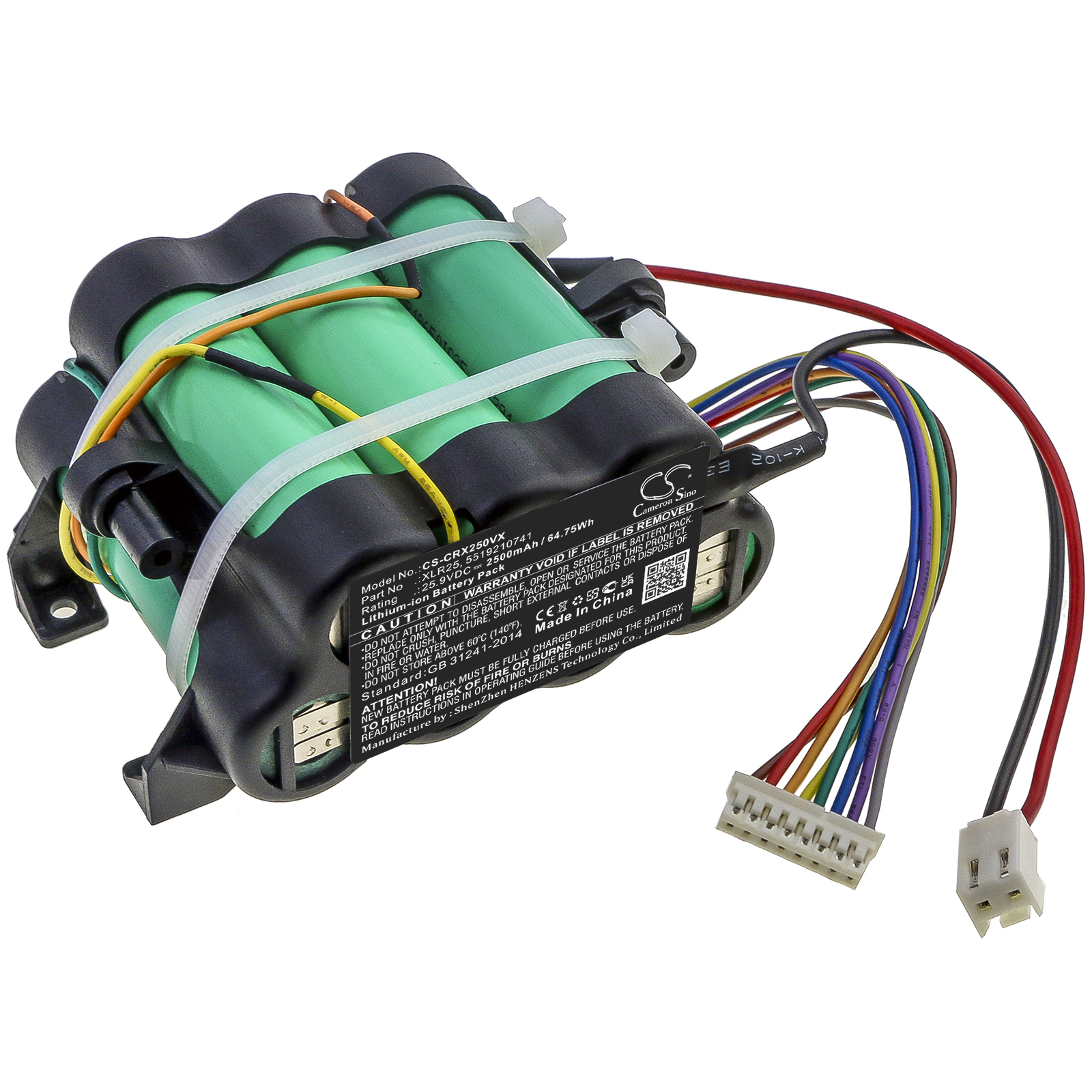 DeLonghi 5519210741 Vacuum Replacement Battery 2500mAh