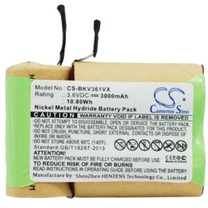 Black&Decker 5100363-03 CS-BKV361VX