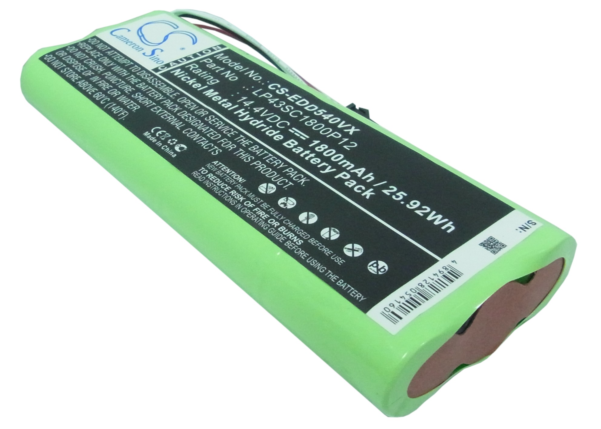 Ecovacs Deebot D523 Vacuum Replacement Battery 14.4V 1800mAh