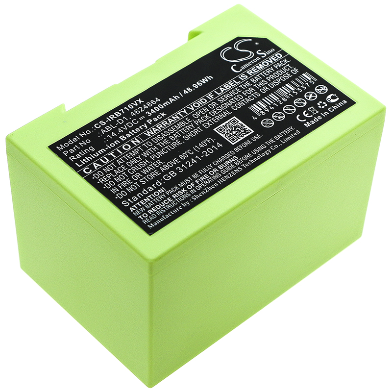 YARBO BATTERY REPLACEMENT 4624864 iRobot 7150 i6 Roomba 5150 Replacement Battery
