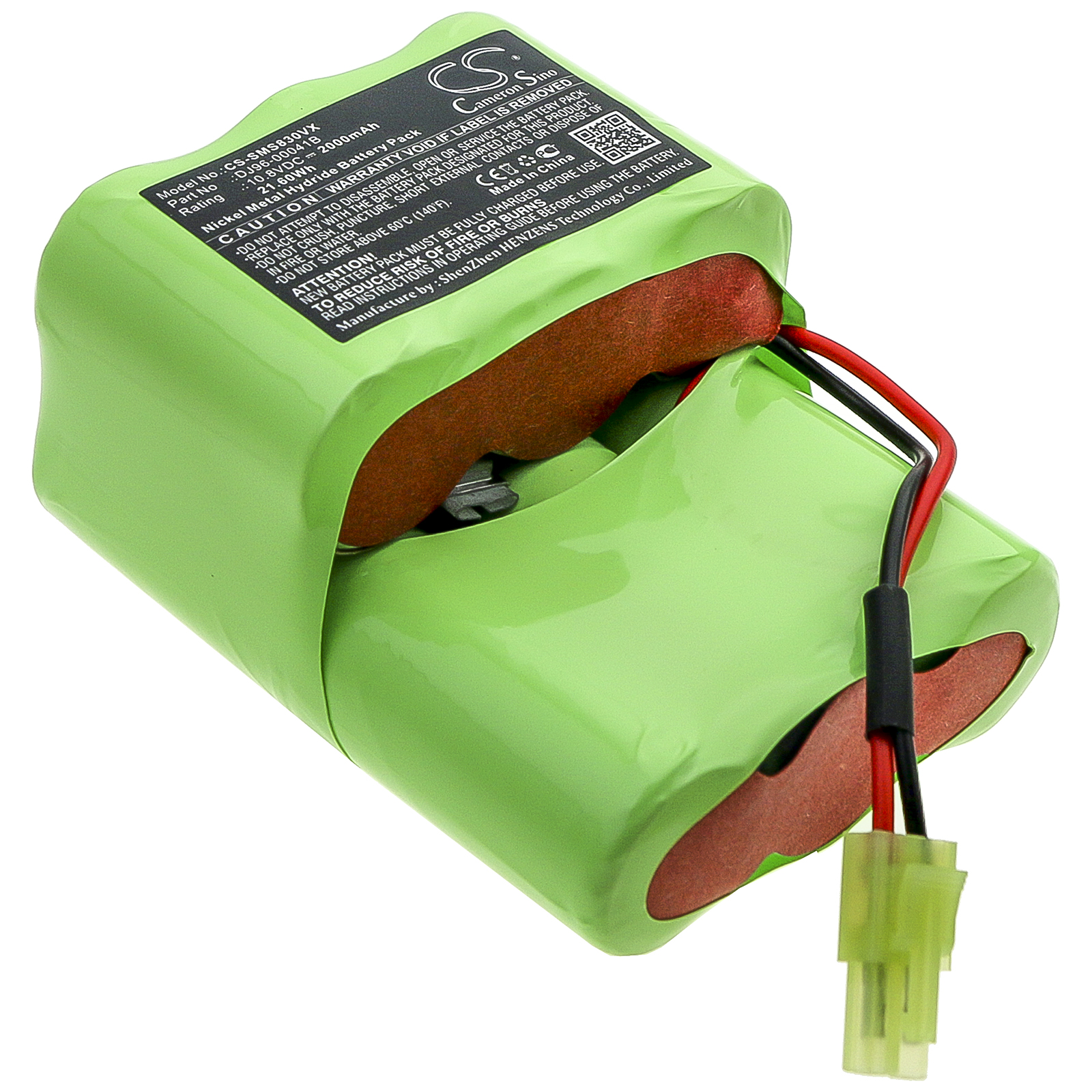 Samsung DJ96-00041B Vacuum Replacement Battery 2000mAh