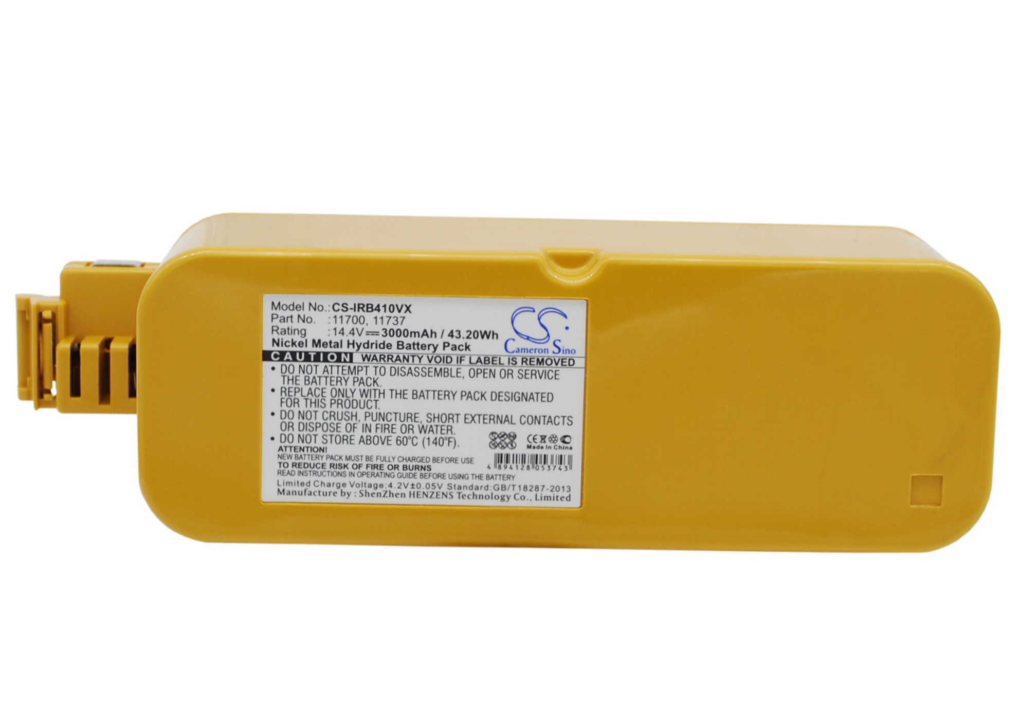 Ambrogio Robby Carneo 400 Replacement Battery 14.4V 3000mAh