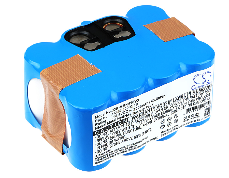 Bralko Galaxy II Vacuum Replacement Battery 14.4V 3000mAh