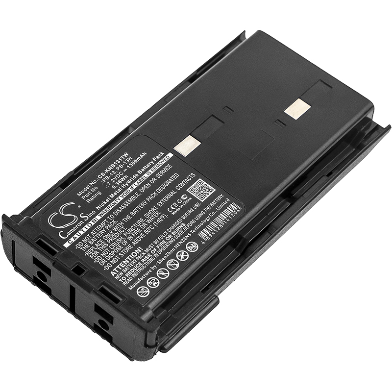 Kenwood PB-13 Replacement Battery 7.2V 1300mAh Ni-MH