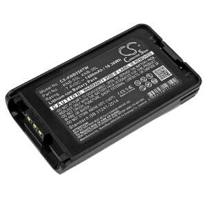 7.4V, Li-ion, 1400mAh, Two-Way Radio battery fits Kenwood, Knb-24l, Nx-220, Nx-320, 10.36Wh