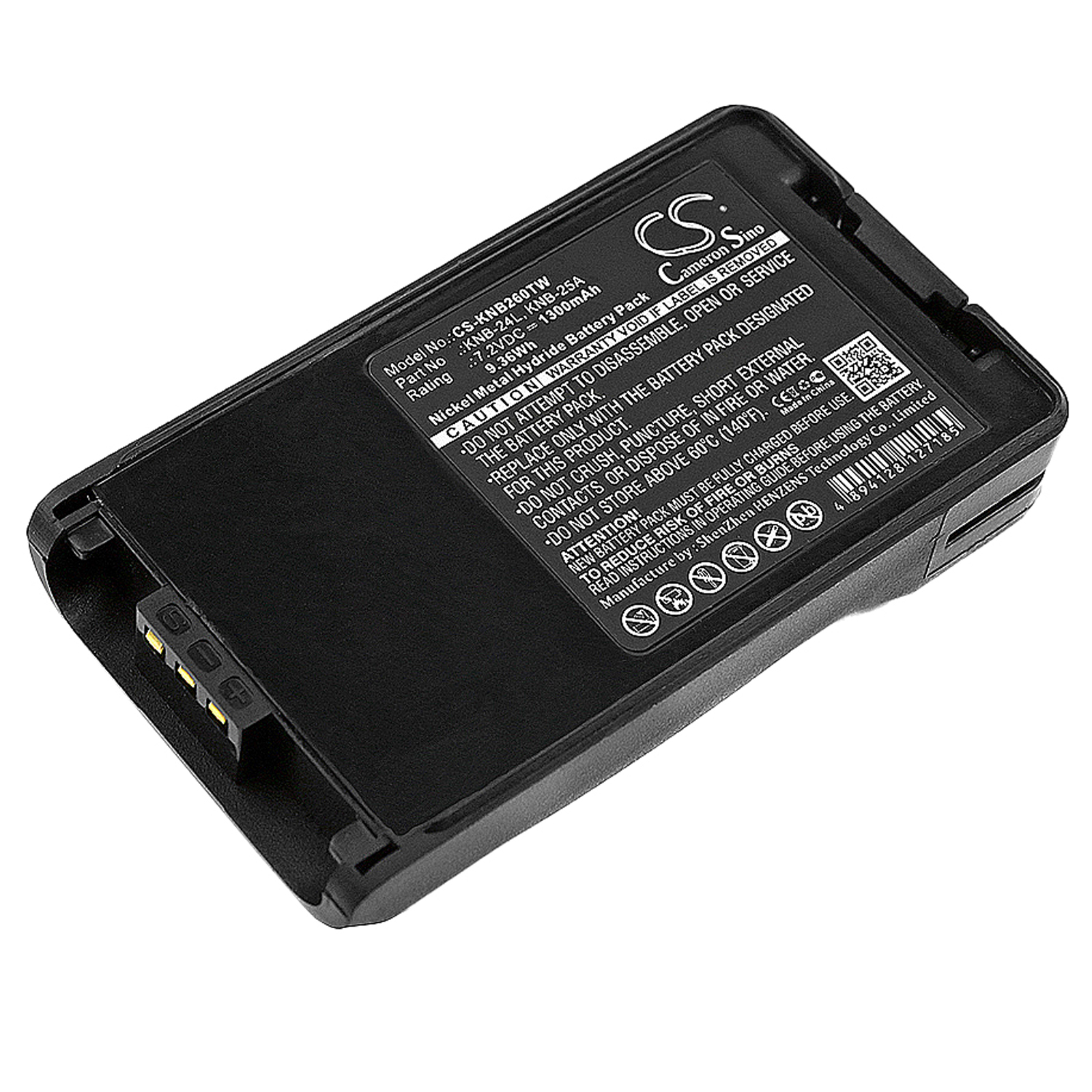 Kenwood KNB-24L TK-3140 Compatible Battery 7.2V