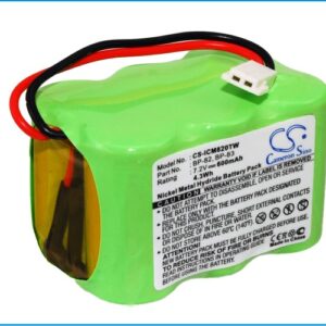 Icom BP-82 IC-24AT Replacement Battery 7.2V 600mAh