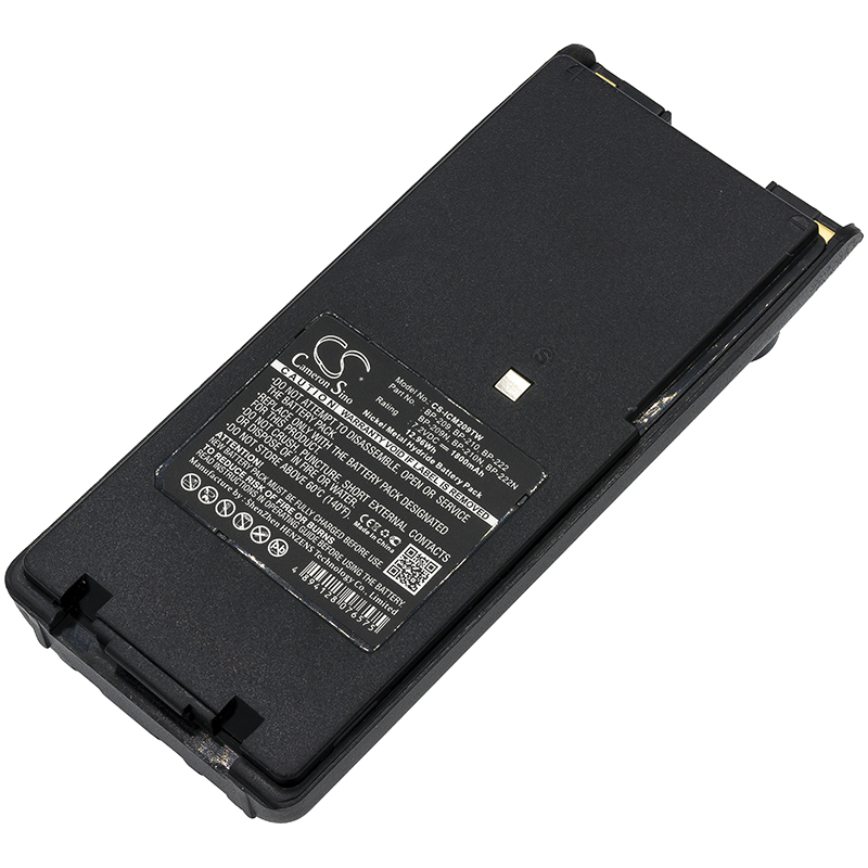 BP-209 Icom IC-A6 Replacement Battery 7.2V 1800mAh Ni-MH
