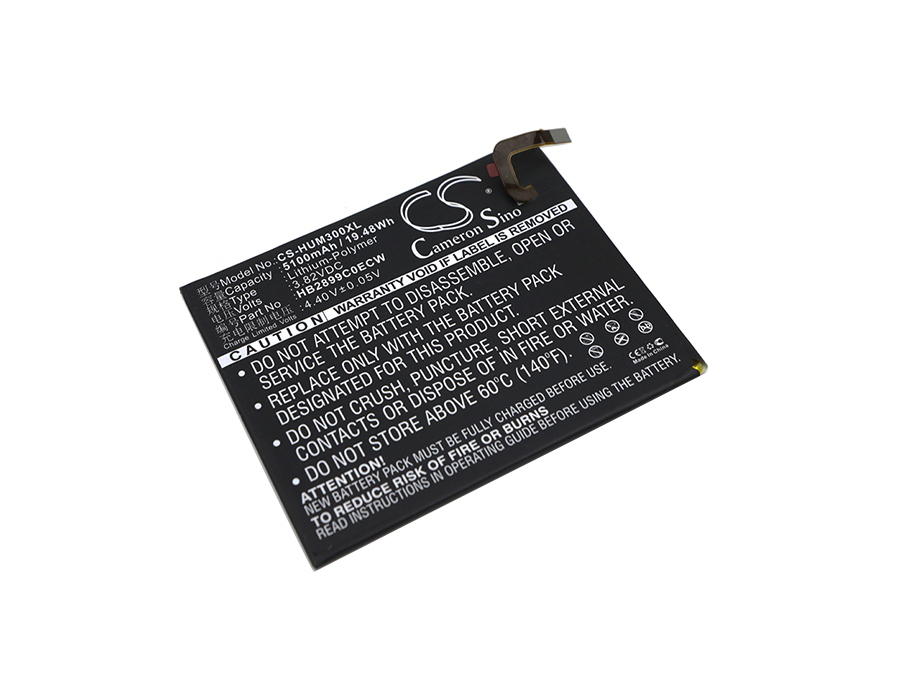 Huawei BTV-DL09 BTV-W09 Replacement Battery 3.82V 5100mAh