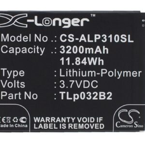 Alcatel TLp032B2, TLp032BD, TLp032C2 CS-ALP310SL