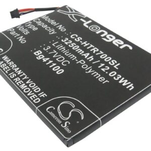 HTC R7 Tablet Replacement Battery BG41100 3.7V 3250mAh