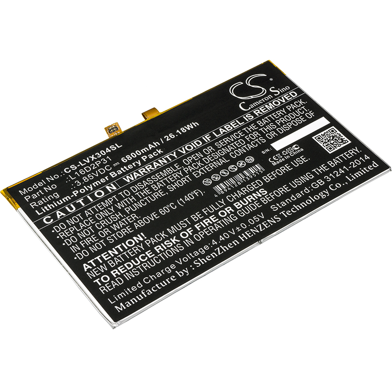 LENOVO L16D2P31 Replacement Battery 3.85V 6800mAh