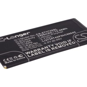 ZTE V72 Velox Li3734T42P5hC66045 Replacement Battery 3400mAh