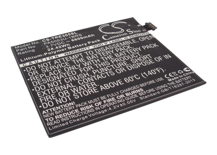 Toshiba PA5053U-1BRS Tablet Replacement Battery 6600mAh
