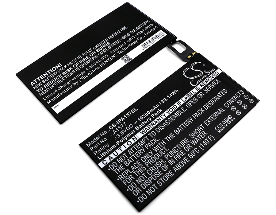 Apple A1577 Tablet Replacement Battery 3.8V 10300mAh