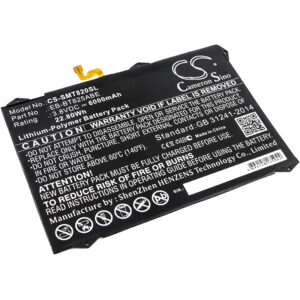 Samsung EB-BT825ABA Tablet Replacement Battery 3.8V 6000mAh