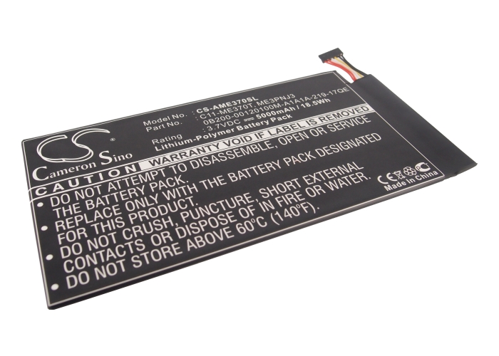 Asus C11-ME301T Tablet Replacement Battery 3.7V 5000mAh