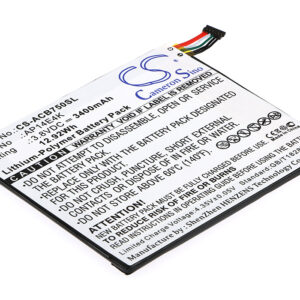 Acer Iconia One 7 B1-750 Compatible Battery AP14E4K 3.8V