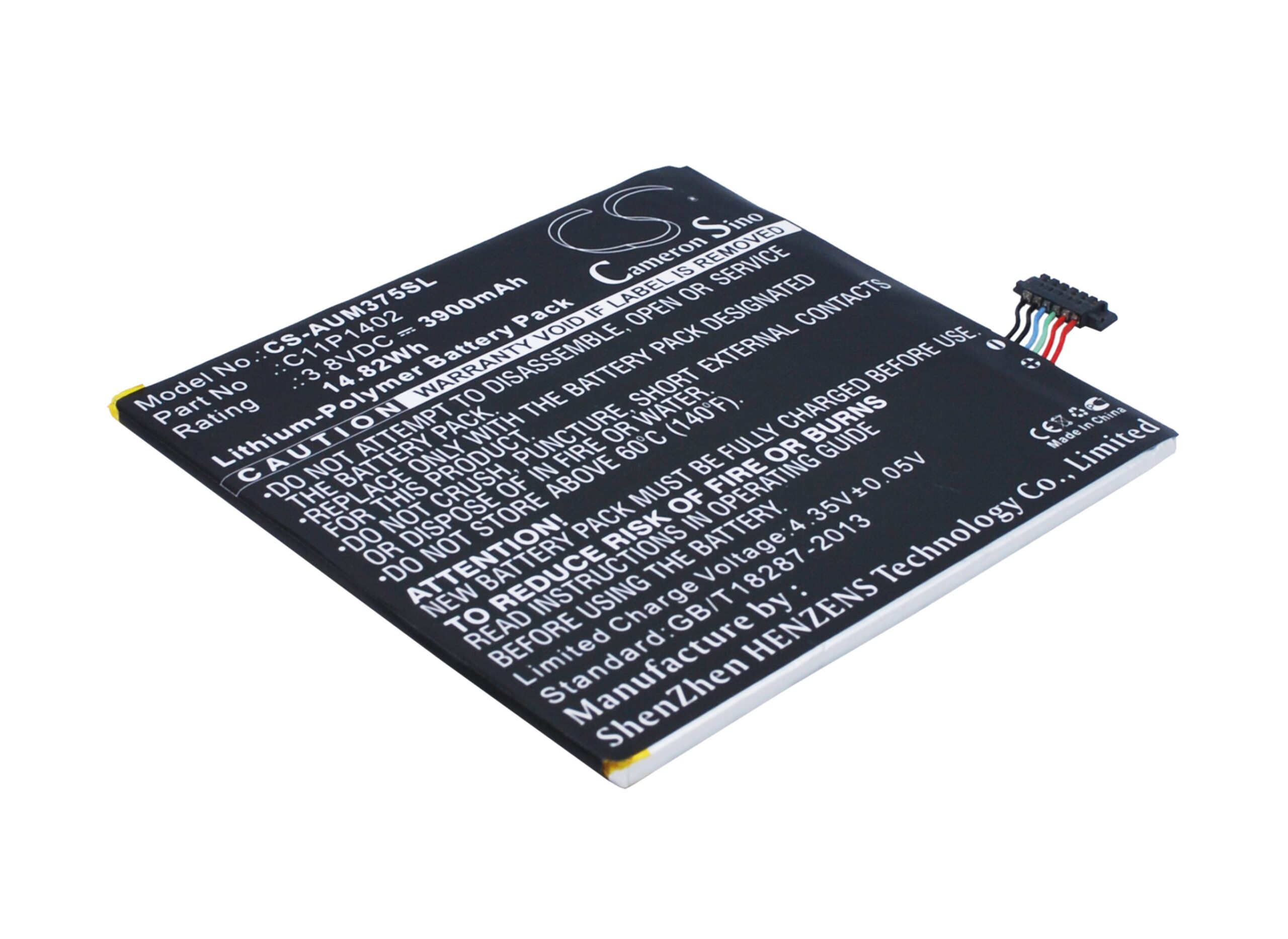 Asus C11P1402 Tablet Replacement Battery 3.8V 3900mAh