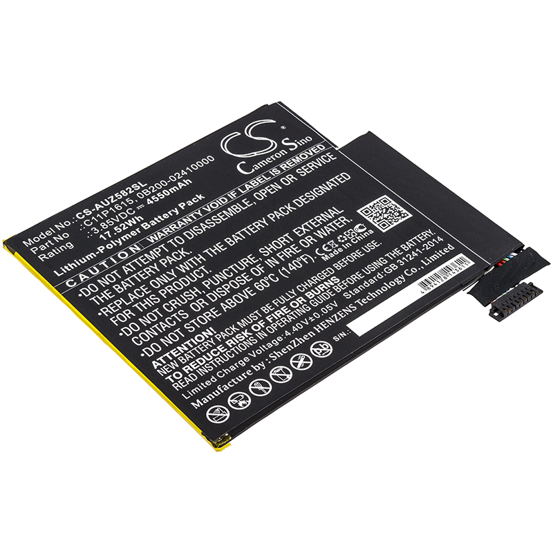 Asus P00J Zenpad Z8S ZT582KL Replacement Battery 4550mAh