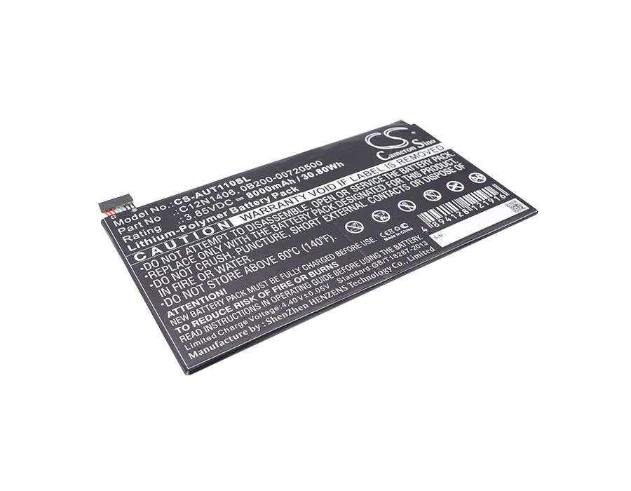 Asus 0B200-00720500 Tablet Replacement Battery 8000mAh