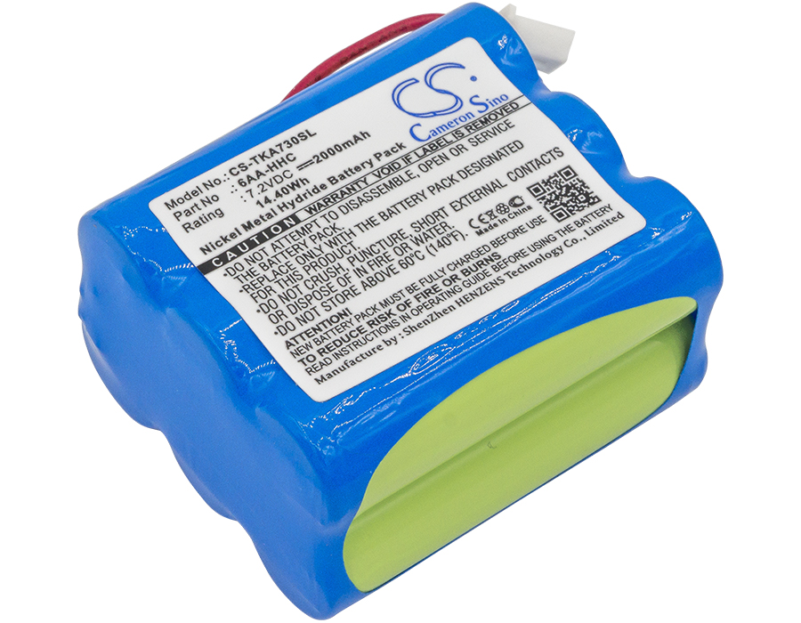 TDK Life on Record A73 Replacement Battery 7.2V 2000mAh
