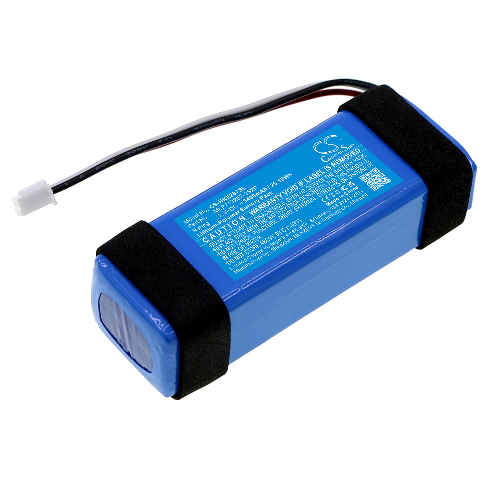 Harman/Kardon Esquire Speaker Replacement Battery 3400mAh