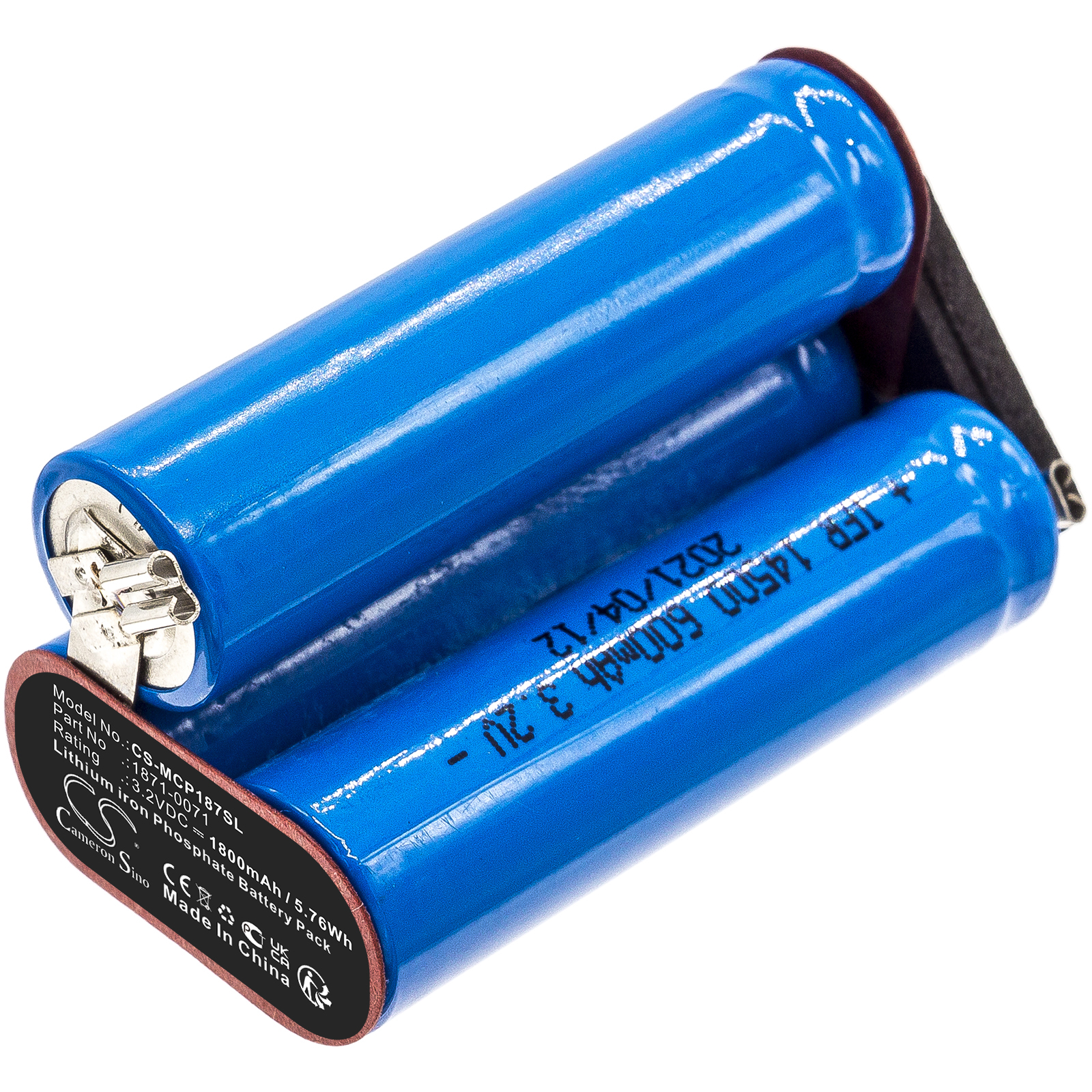 Ermila Bellina Shaver Replacement Battery 3.2V 1800mAh