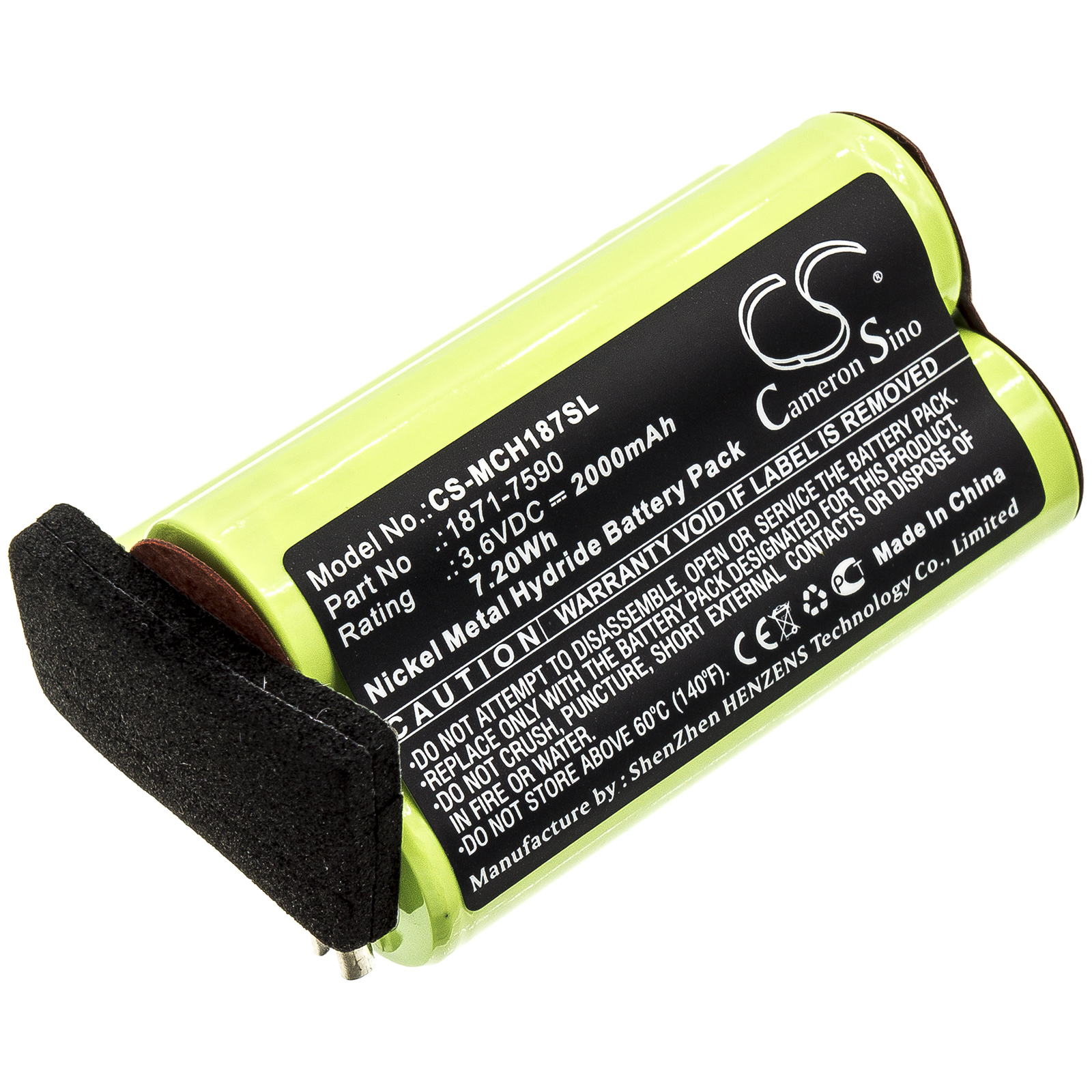 Moser ChromStyle 1871 Shaver Replacement Battery 2000mAh