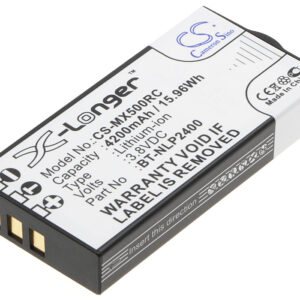 URC MX-5000 Compatible Battery BT-NLP2400 3.8V 4200mAh