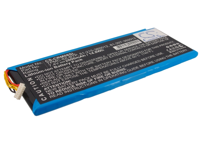 Crestron 6502269 TPMC-8X Replacement Battery 7.4V 2000mAh
